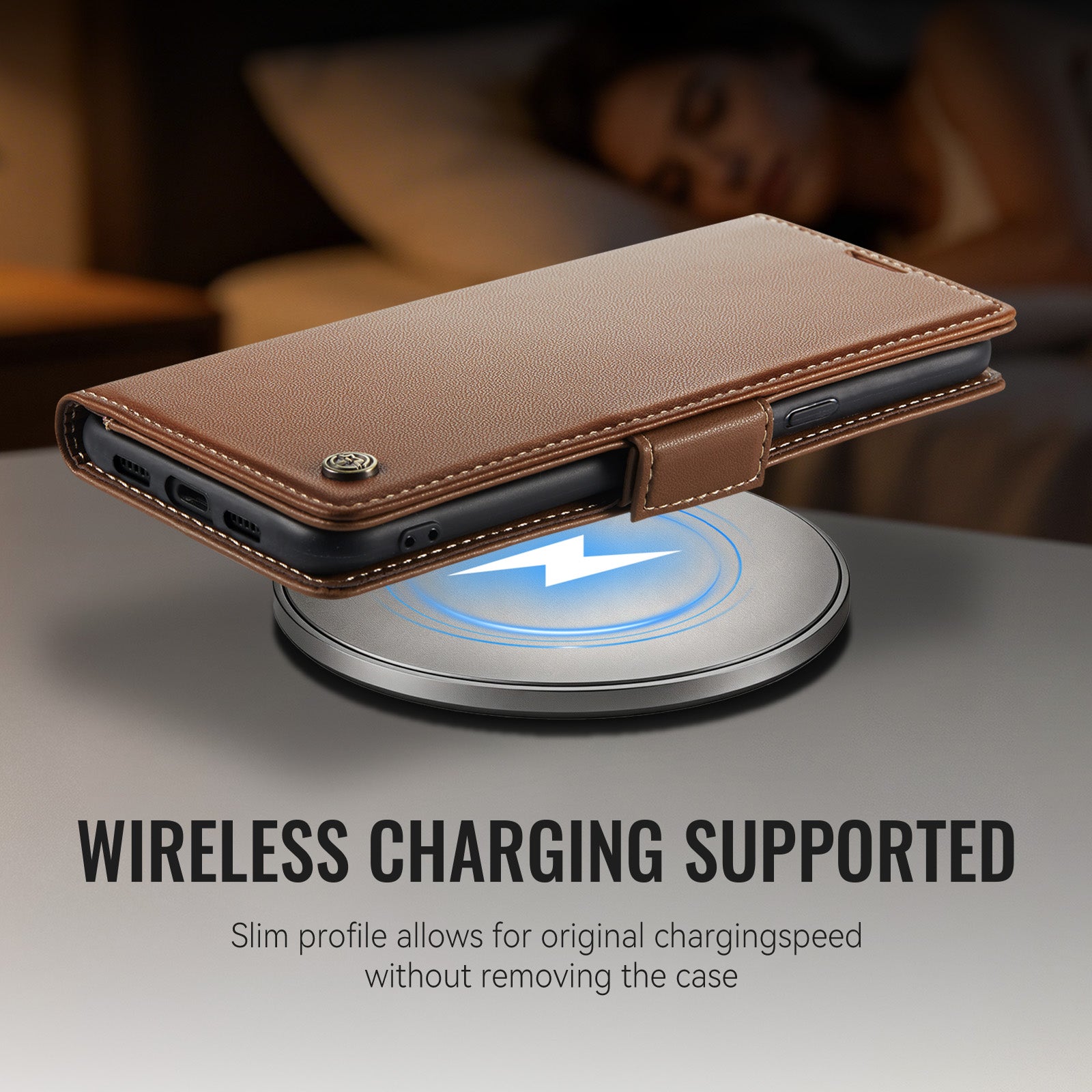 Google Pixel 11 / 11 Pro CaseMe Retro Wallet Case [Brown]