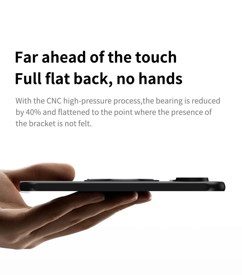 Google Pixel 11 Pro XL Premium Matte MagSafe 360° Rotating Ring Stand Case [Black]
