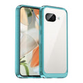 Google Pixel 9a Soft TPU Bumper Case [Clear Blue] - Clear Blue