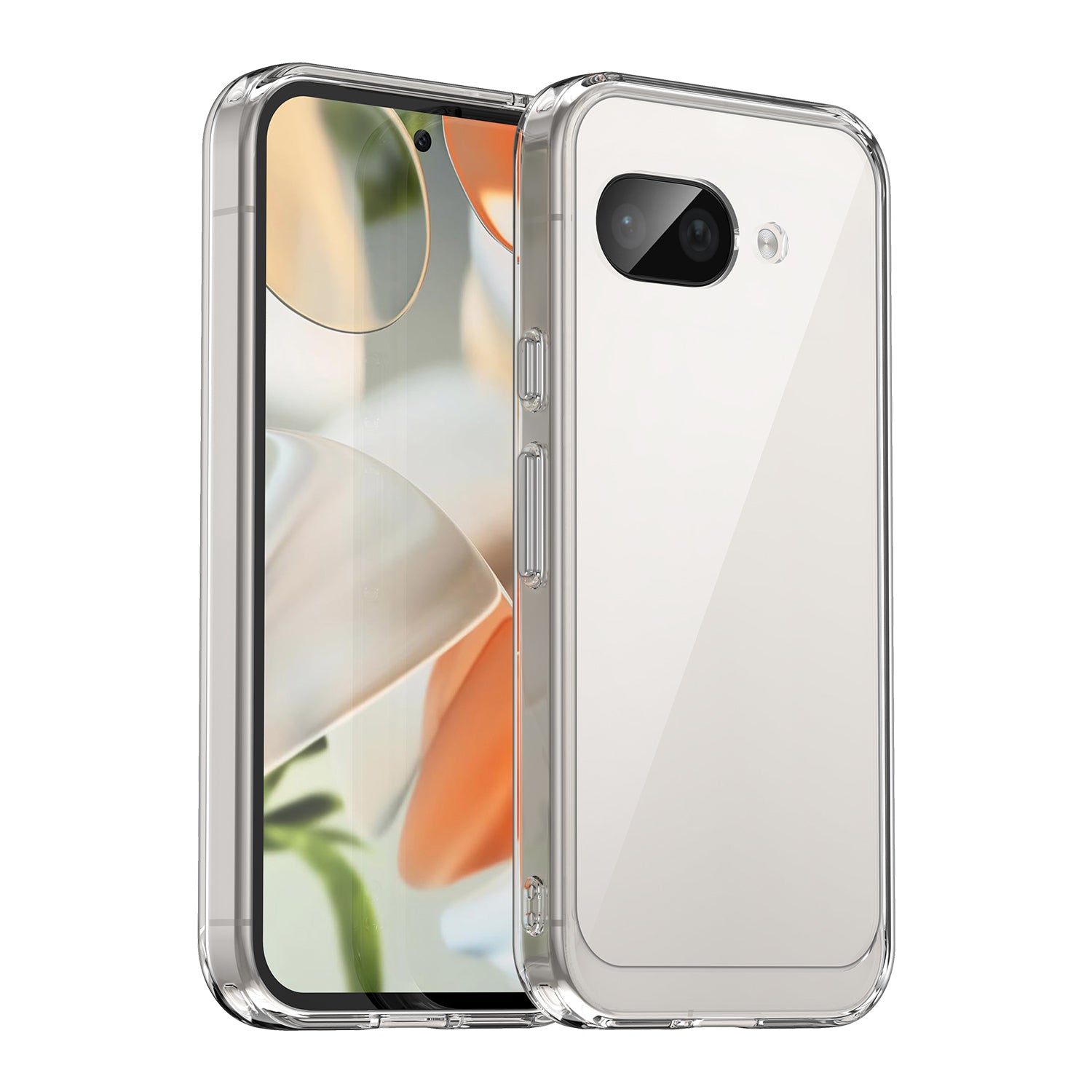 Google Pixel 9a Soft TPU Bumper Case [Clear]