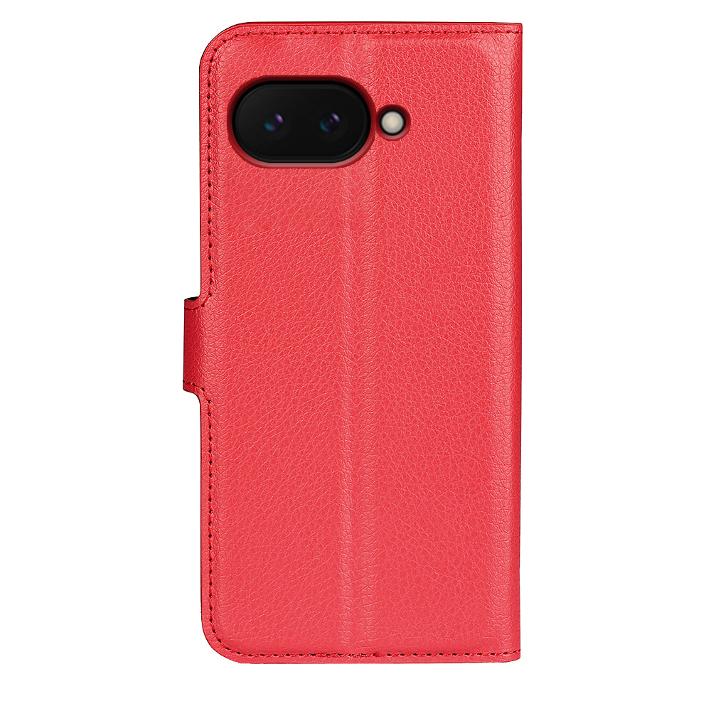 Google Pixel 9a PU Wallet Case [Red]