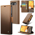 Google Pixel 9a CaseMe Retro Wallet Case [Brown] - Brown