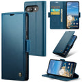 Google Pixel 9a CaseMe Retro Wallet Case [Navy] - Navy