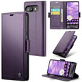 Google Pixel 9a CaseMe Retro Wallet Case [Purple] - Purple
