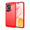 Honor 400 Pro Carbon Fibre Brushed Case [Red] - Red