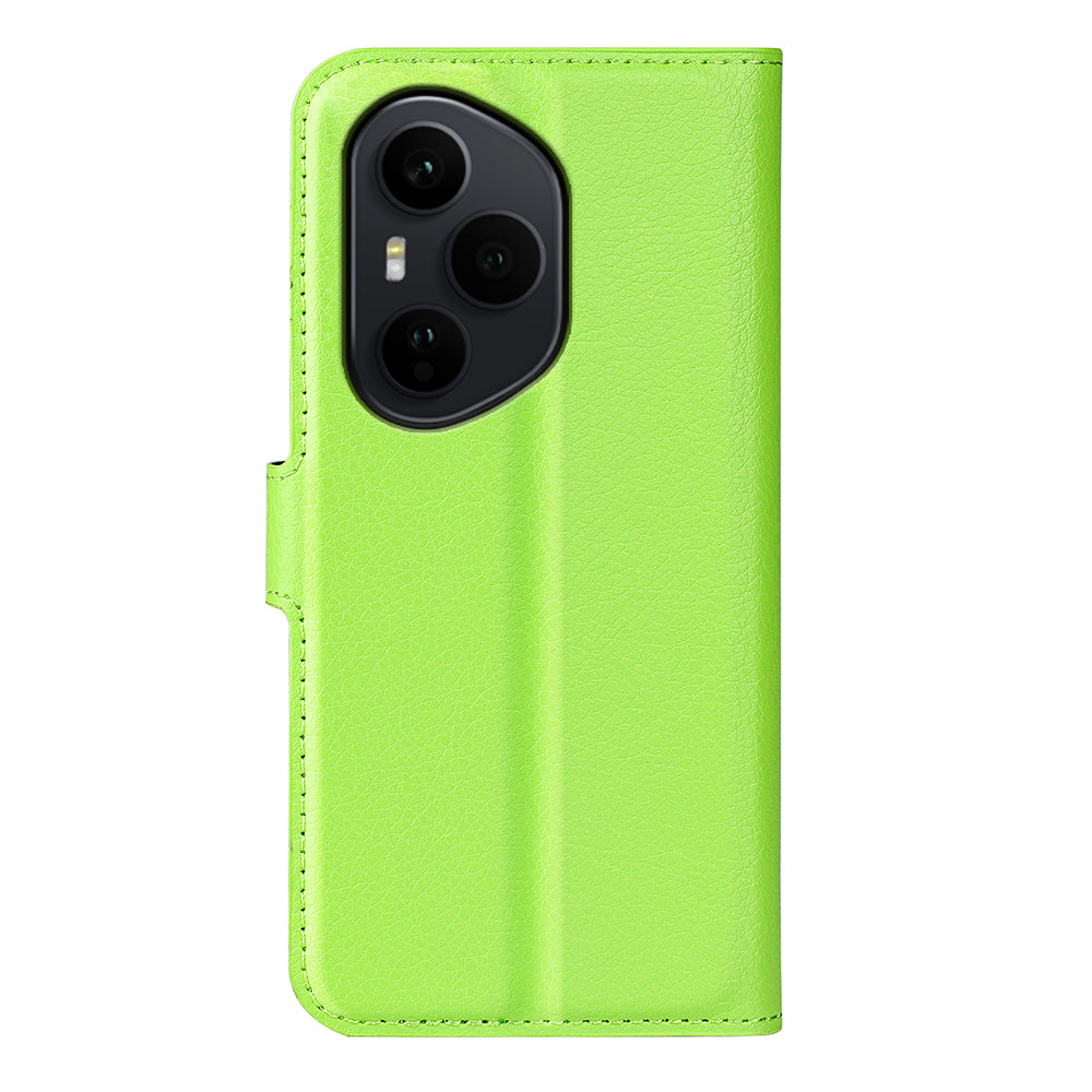 Honor 400 Pro PU Wallet Case [Green]