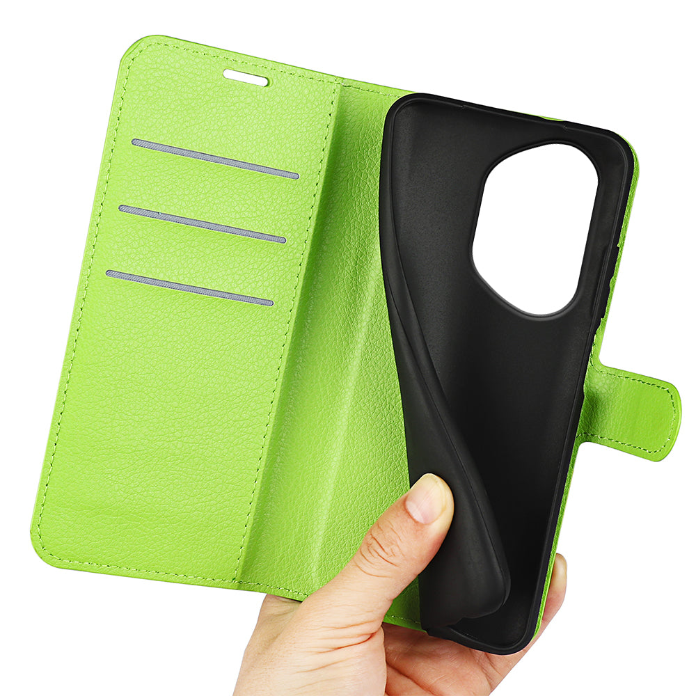 Honor 400 Pro PU Wallet Case [Green]
