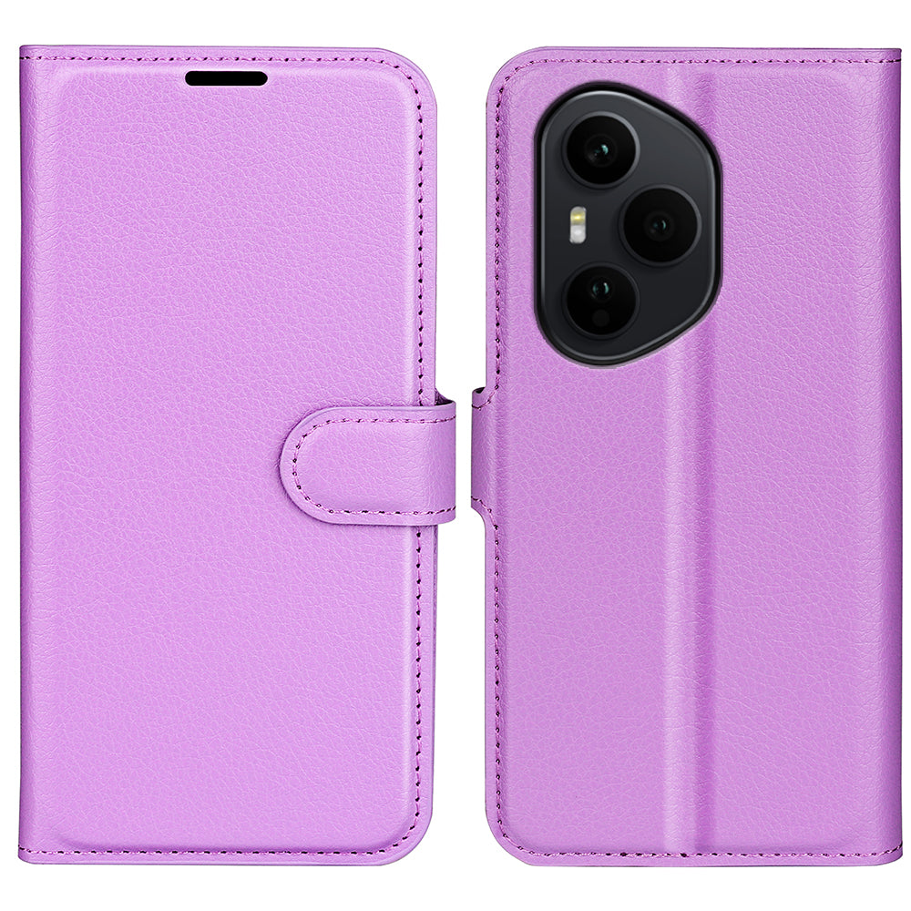 Honor 400 Pro PU Wallet Case [Purple]