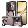 Honor 400 Pro Ring Kickstand Case w/ Camera Cover [Rose Gold] - Rose Gold