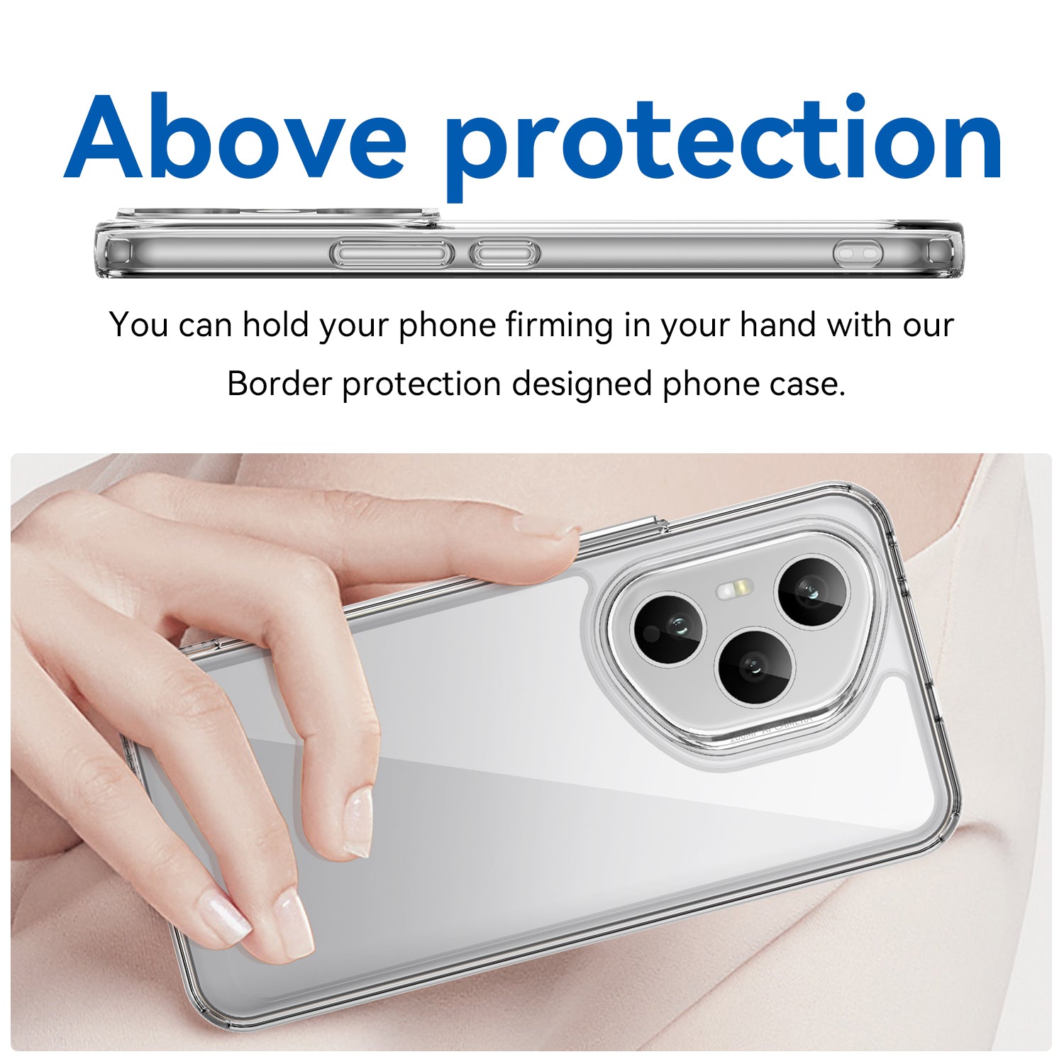 Honor 400 Pro Soft TPU Bumper Case [Clear]