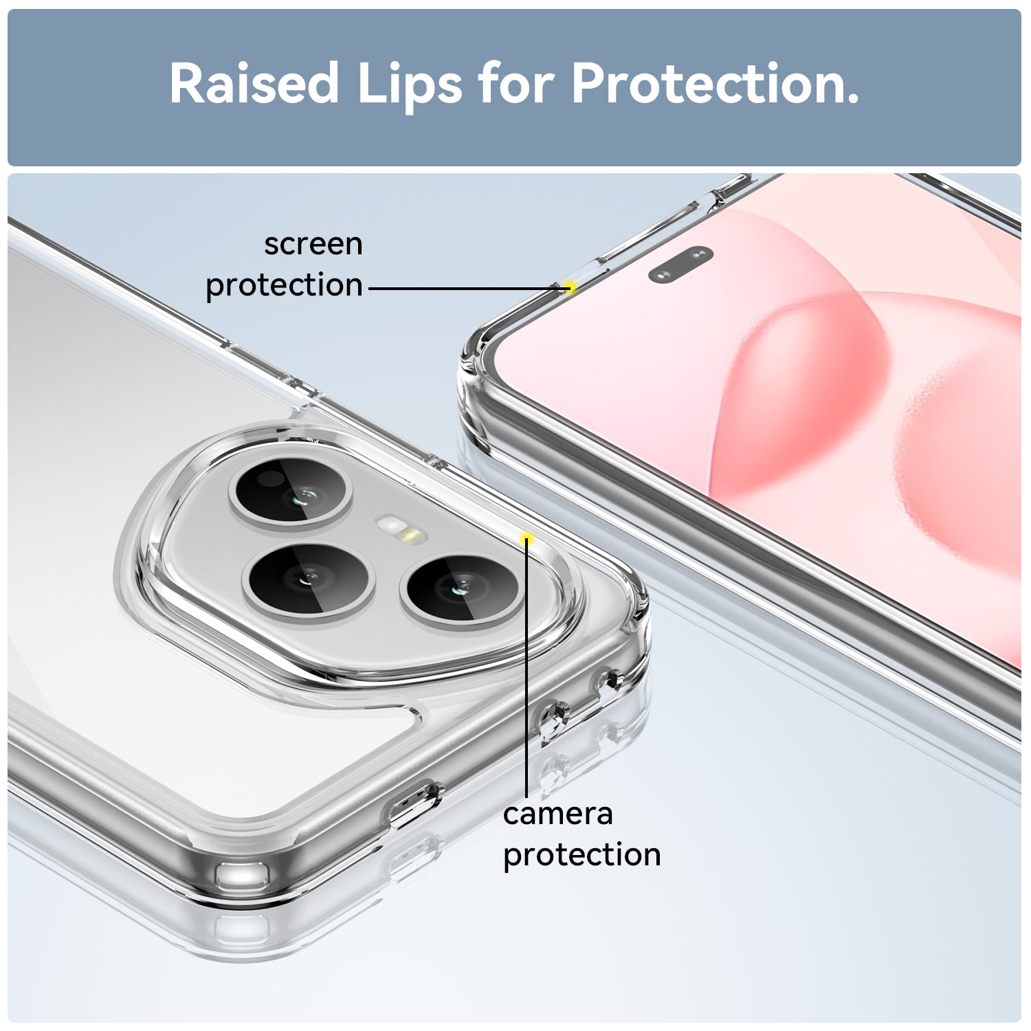 Honor 400 Pro Soft TPU Bumper Case [Clear]
