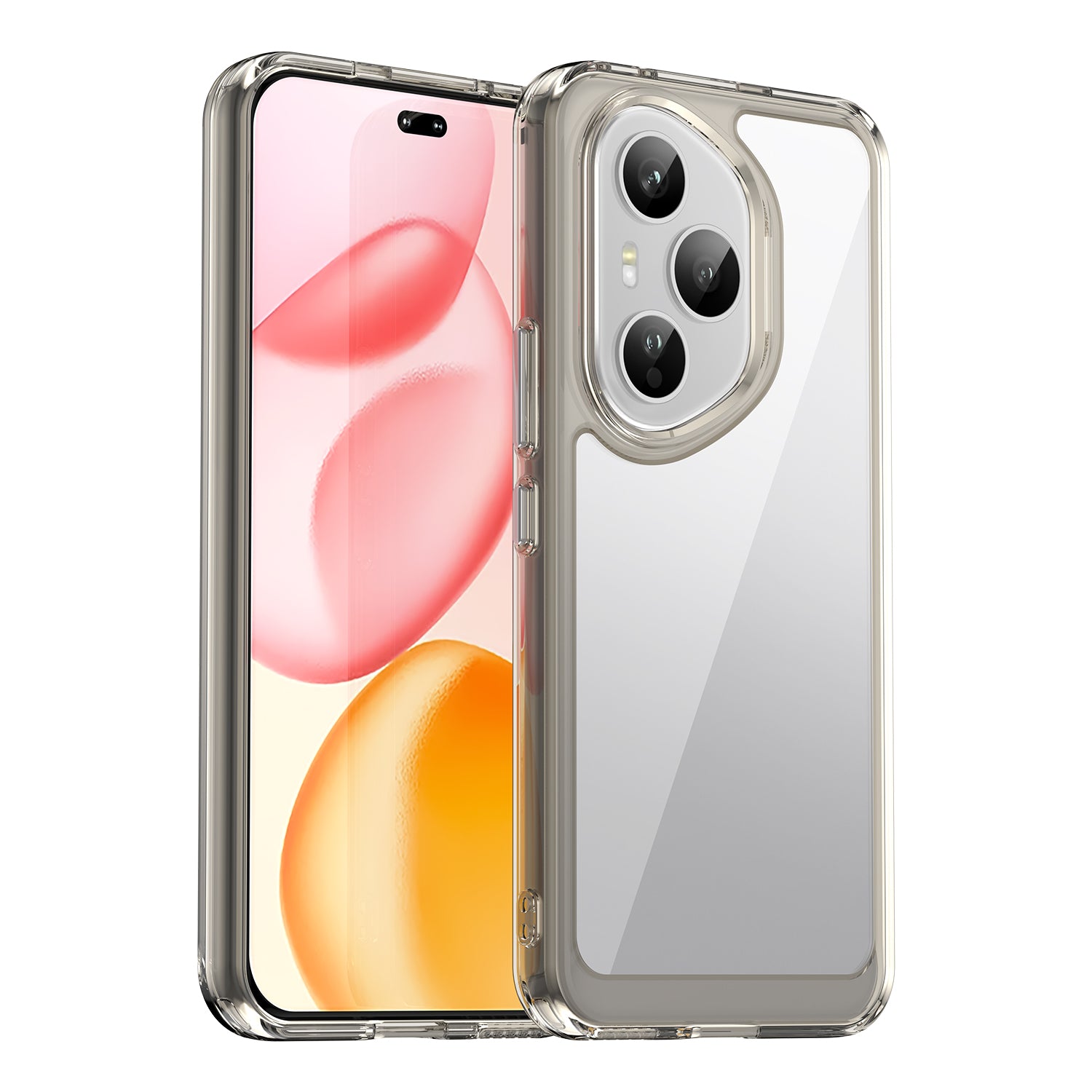 Honor 400 Pro Soft TPU Bumper Case [Clear Grey]