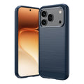 Honor 600 / 600 Pro Carbon Fibre TPU Case Slim Shockproof Cover [Navy] - Navy