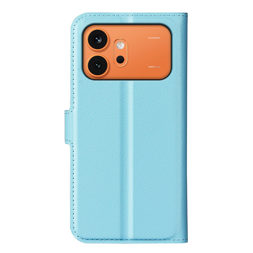 Wallet Case for Honor 600 / 600 Pro – PU Leather Flip Cover with Card Holder & Stand [LightBlue]