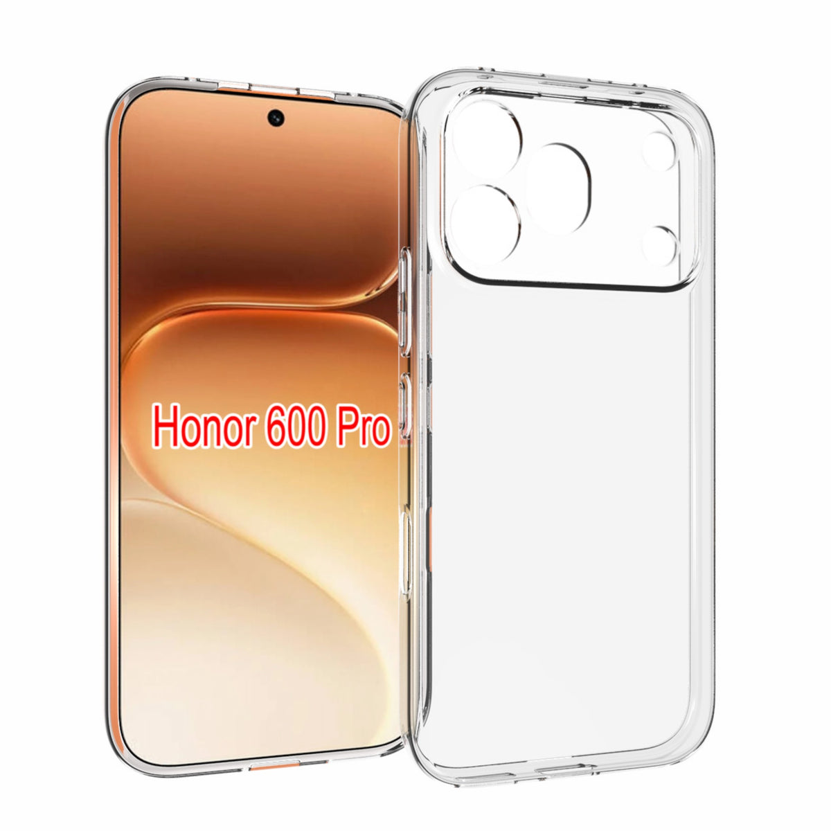 HONOR 600 / 600 Pro Soft Gel Case - Slim Design