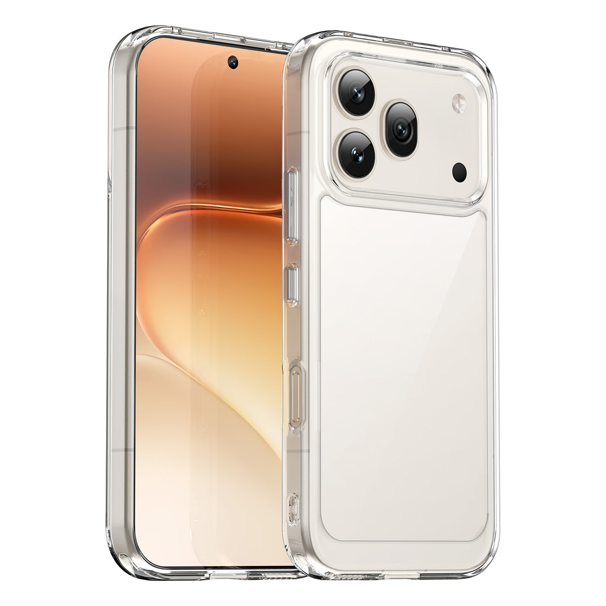 Honor 600 / 600 Pro Soft TPU Bumper Shockproof Cover Case [Clear]