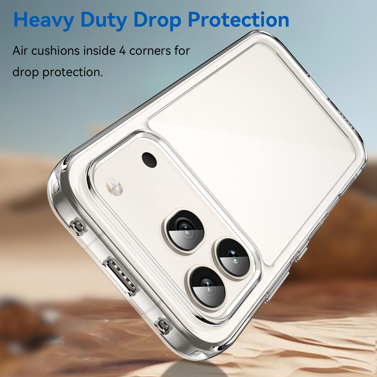 Honor 600 / 600 Pro Soft TPU Bumper Shockproof Cover Case [Clear]