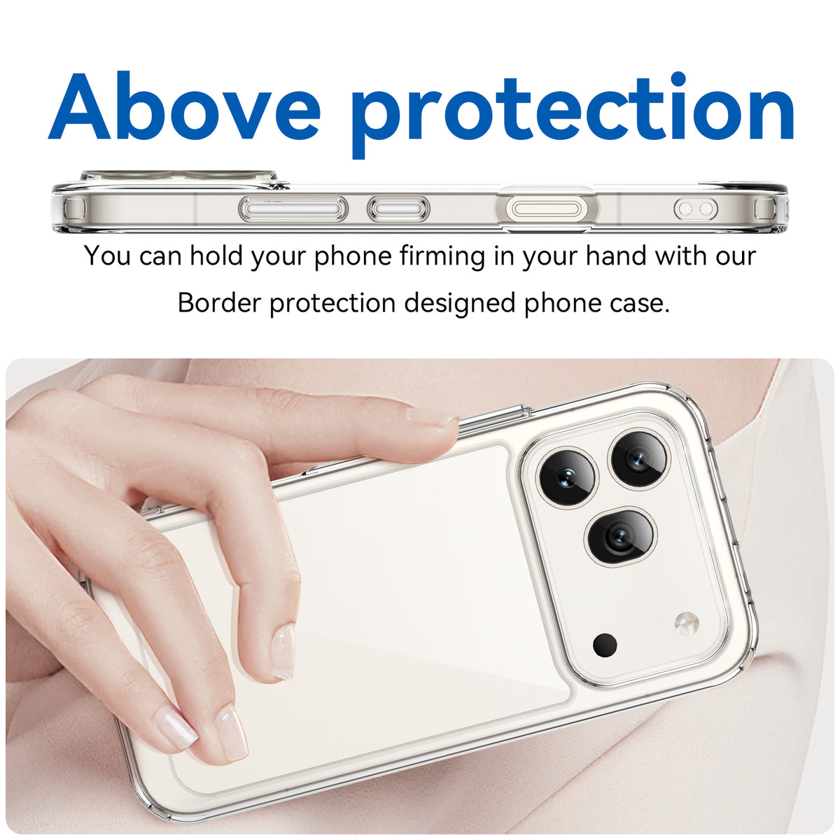 Honor 600 / 600 Pro Soft TPU Bumper Shockproof Cover Case [Clear]
