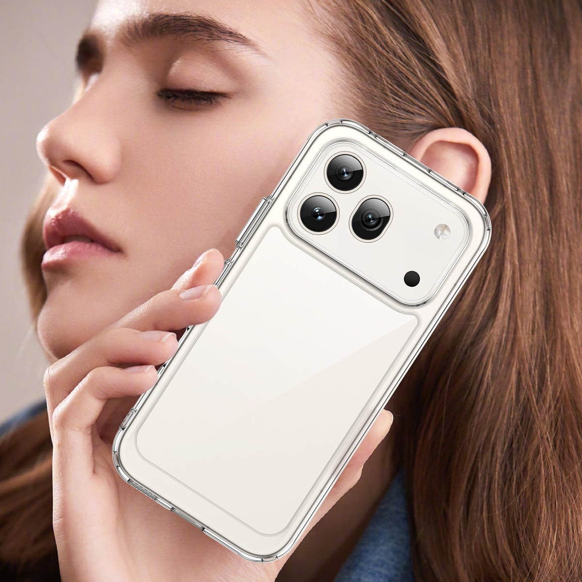Honor 600 / 600 Pro Soft TPU Bumper Shockproof Cover Case [Clear]