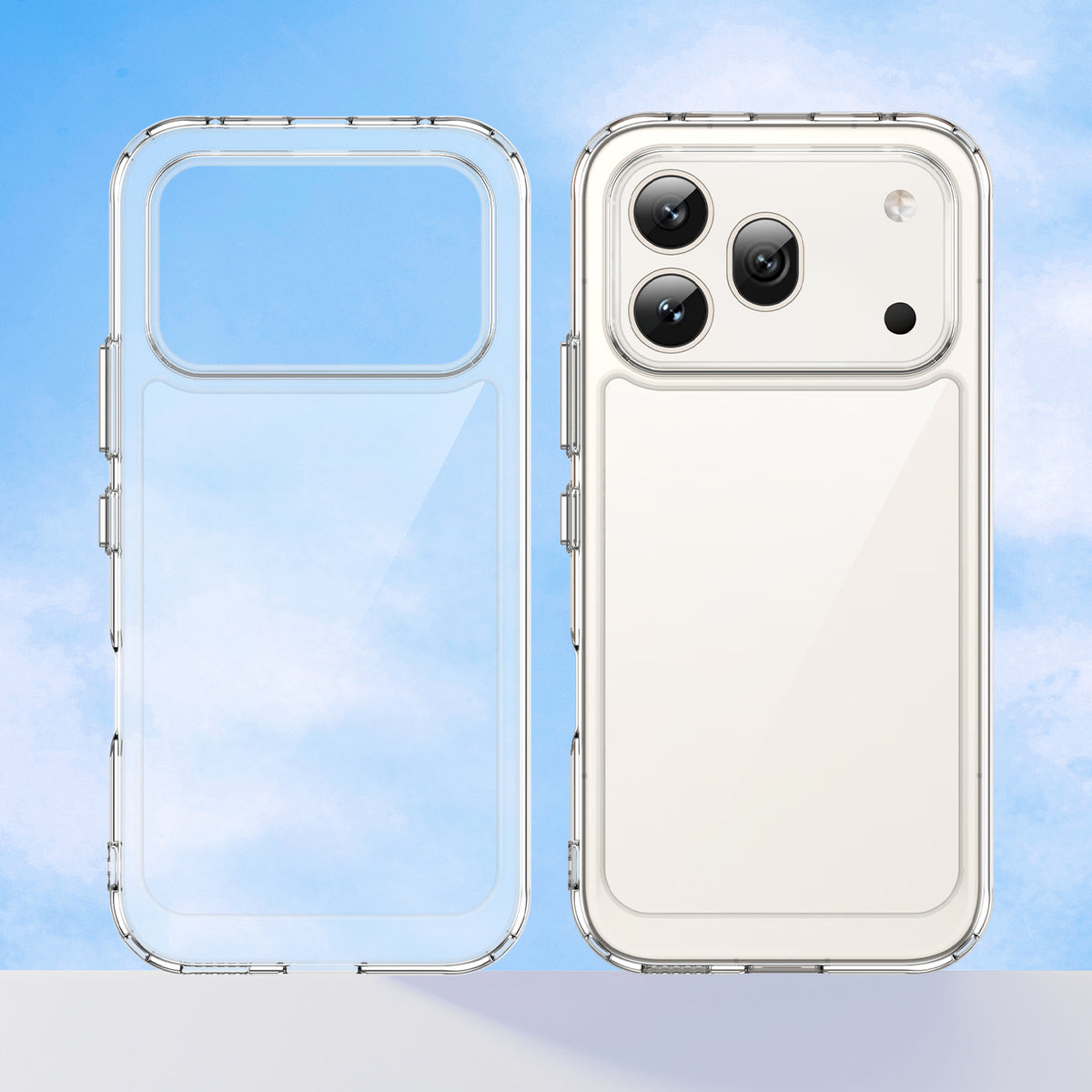 Honor 600 / 600 Pro Soft TPU Bumper Shockproof Cover Case [Clear]