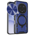 Honor Magic 8 Pro 5G  Ring Kickstand Case w/ Camera Cover [Navy] - Navy