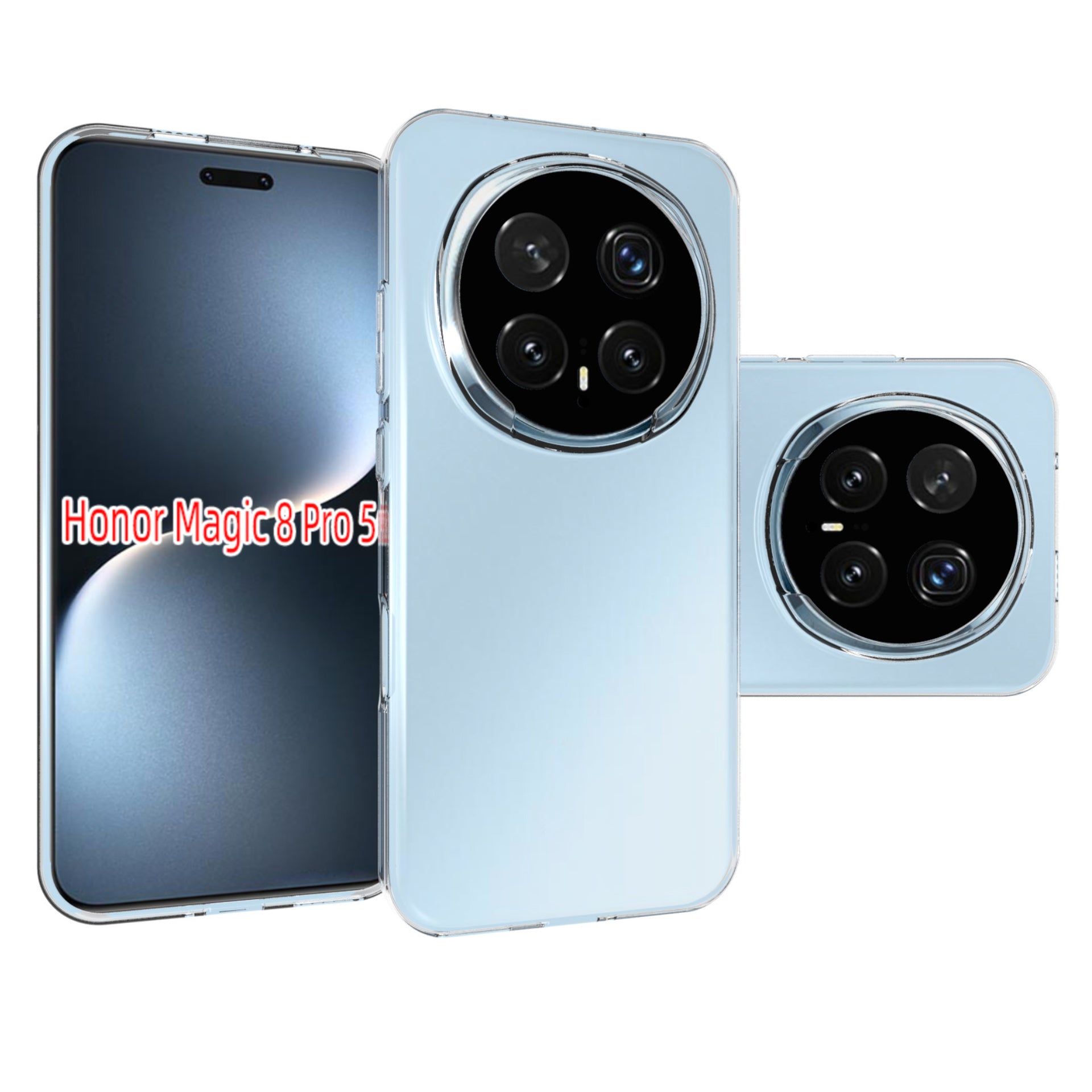 Honor Magic 8 Pro 5G Soft Gel Case - Slim Design