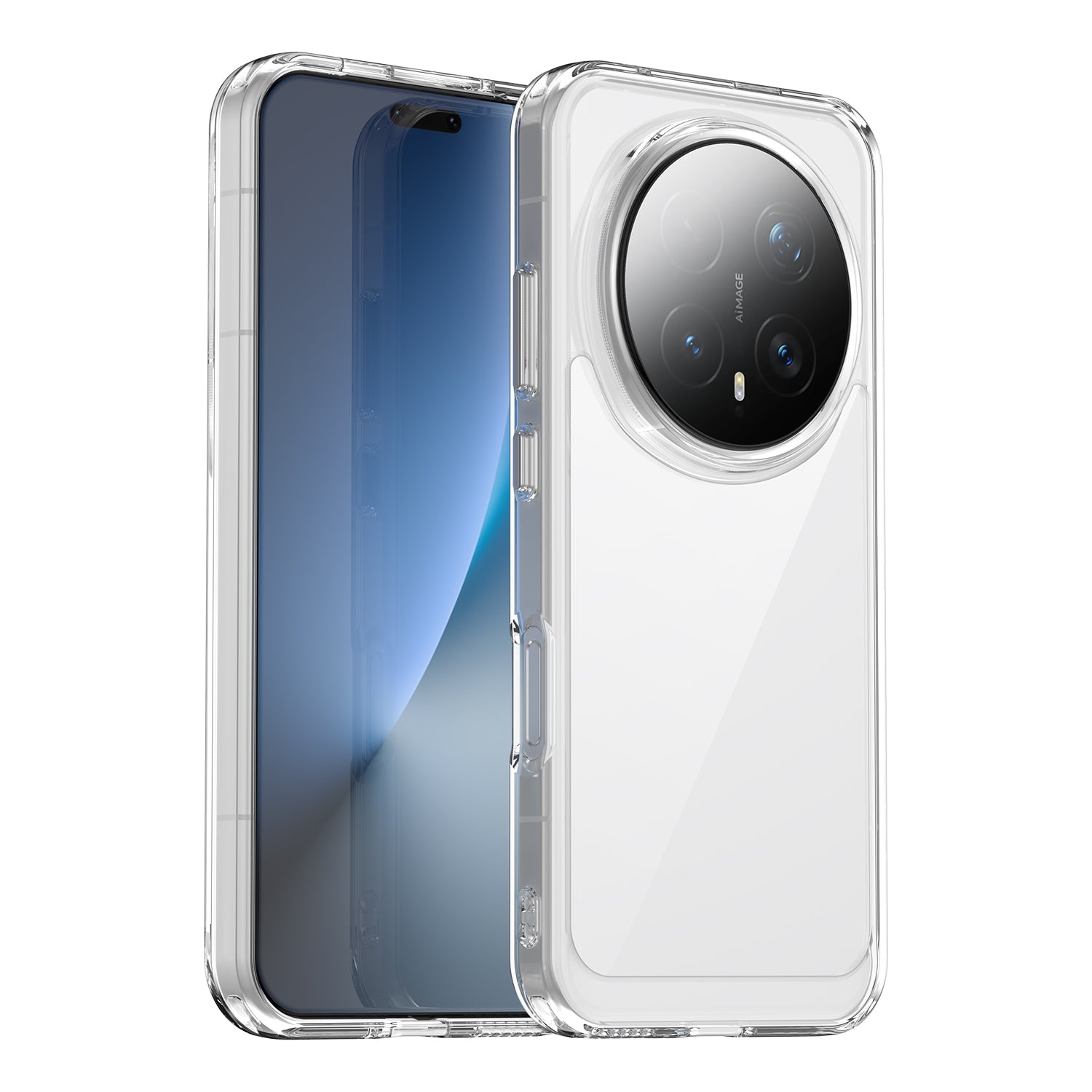 Honor Magic 8 Pro 5G Soft TPU Bumper Shockproof Cover Case [Clear]