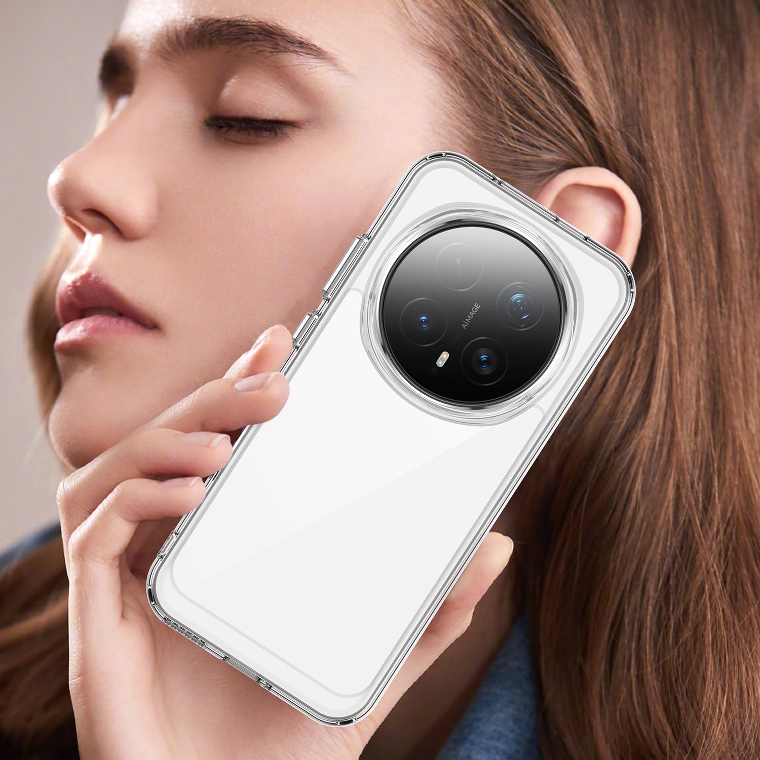 Honor Magic 8 Pro 5G Soft TPU Bumper Shockproof Cover Case [Clear]