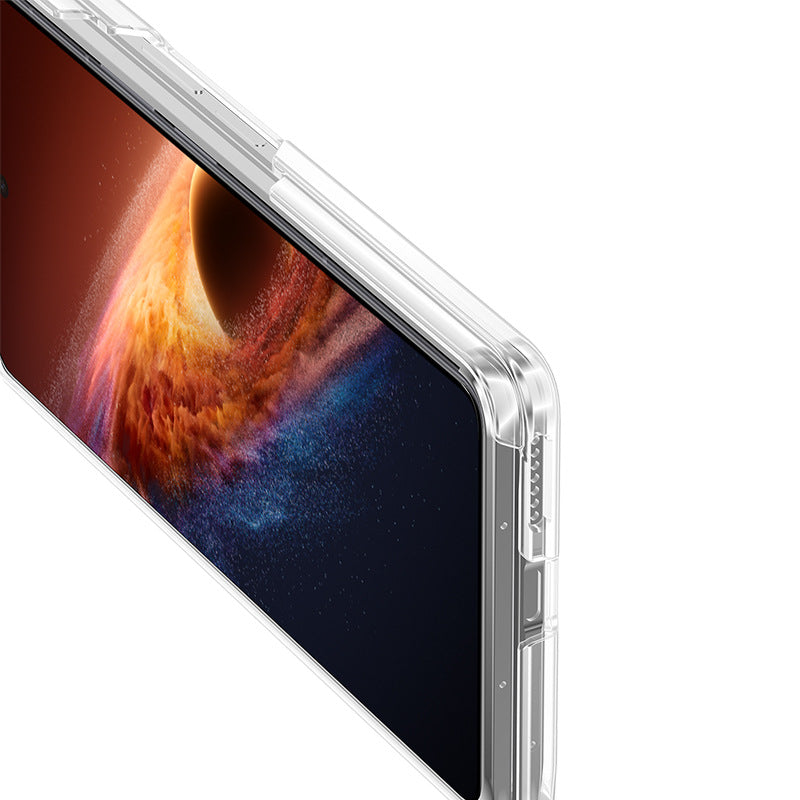 HONOR Magic V6 Clear Crystal Hard PC Case – Ultra Slim Transparent Shell