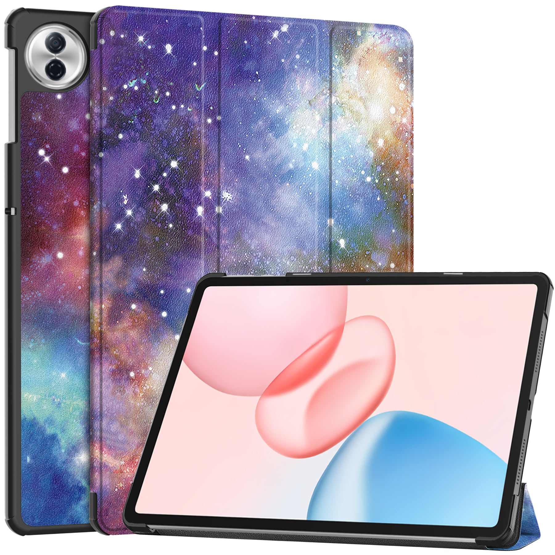 Honor Pad 10  (12.1-inch 2025) Designer Tri-Fold Case [Galaxy]