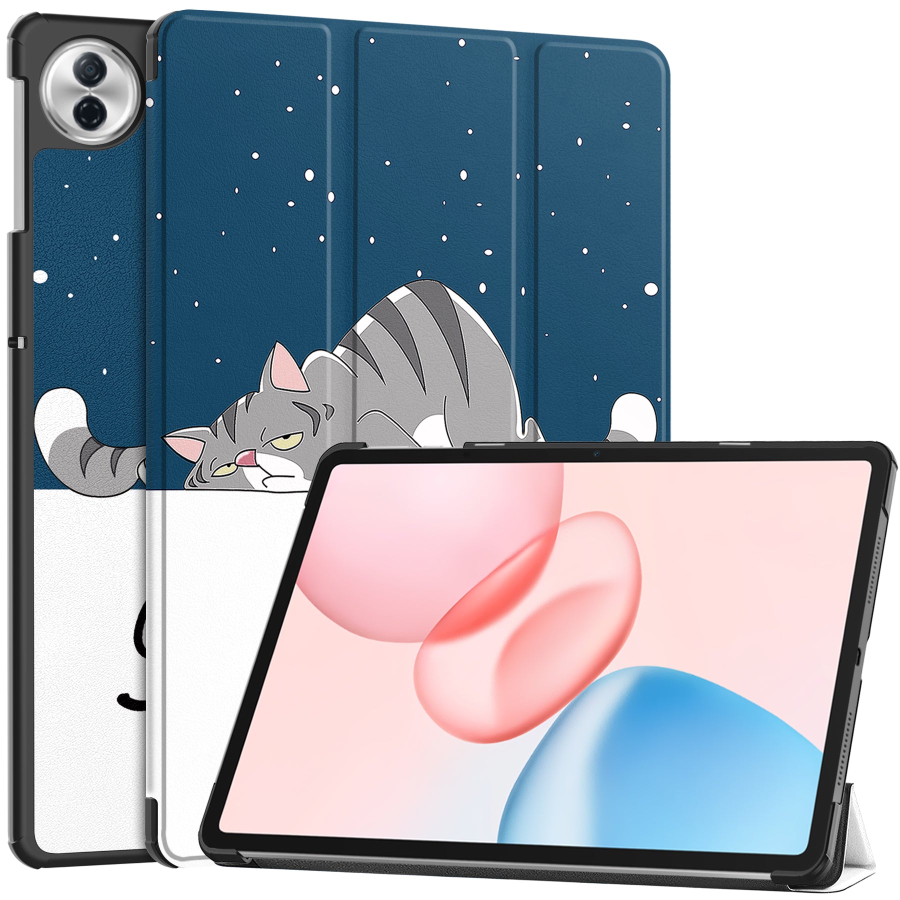 Honor Pad 10  (12.1-inch 2025) Designer Tri-Fold Case [LazyCat]