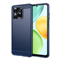 Honor X6D 5G Carbon Fibre TPU Case Slim Shockproof Cover [Navy] - Navy