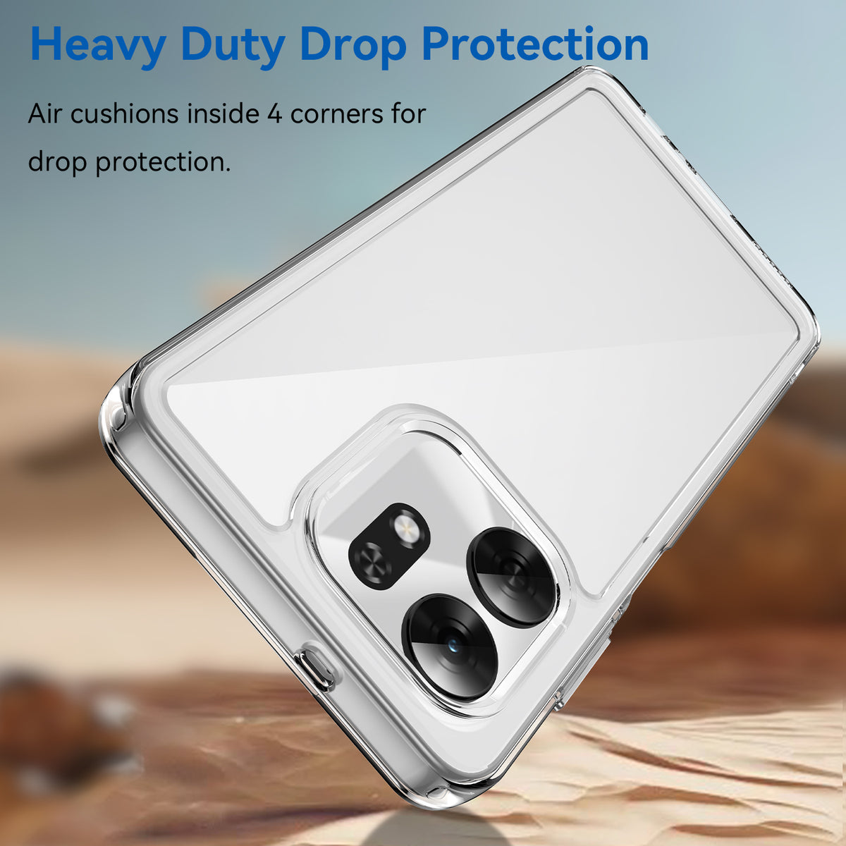 Honor X6D 5G Soft TPU Bumper Shockproof Cover Case [Clear]