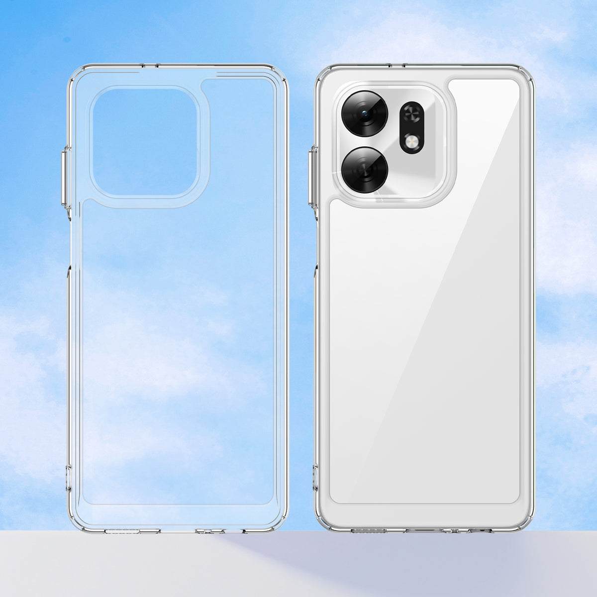 Honor X6D 5G Soft TPU Bumper Shockproof Cover Case [Clear]