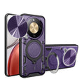 Honor X9d 5G Ring Kickstand Case w/ Camera Cover [Purple] - Purple