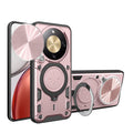 Honor X9d 5G Ring Kickstand Case w/ Camera Cover [Rose Gold] - Rose Gold