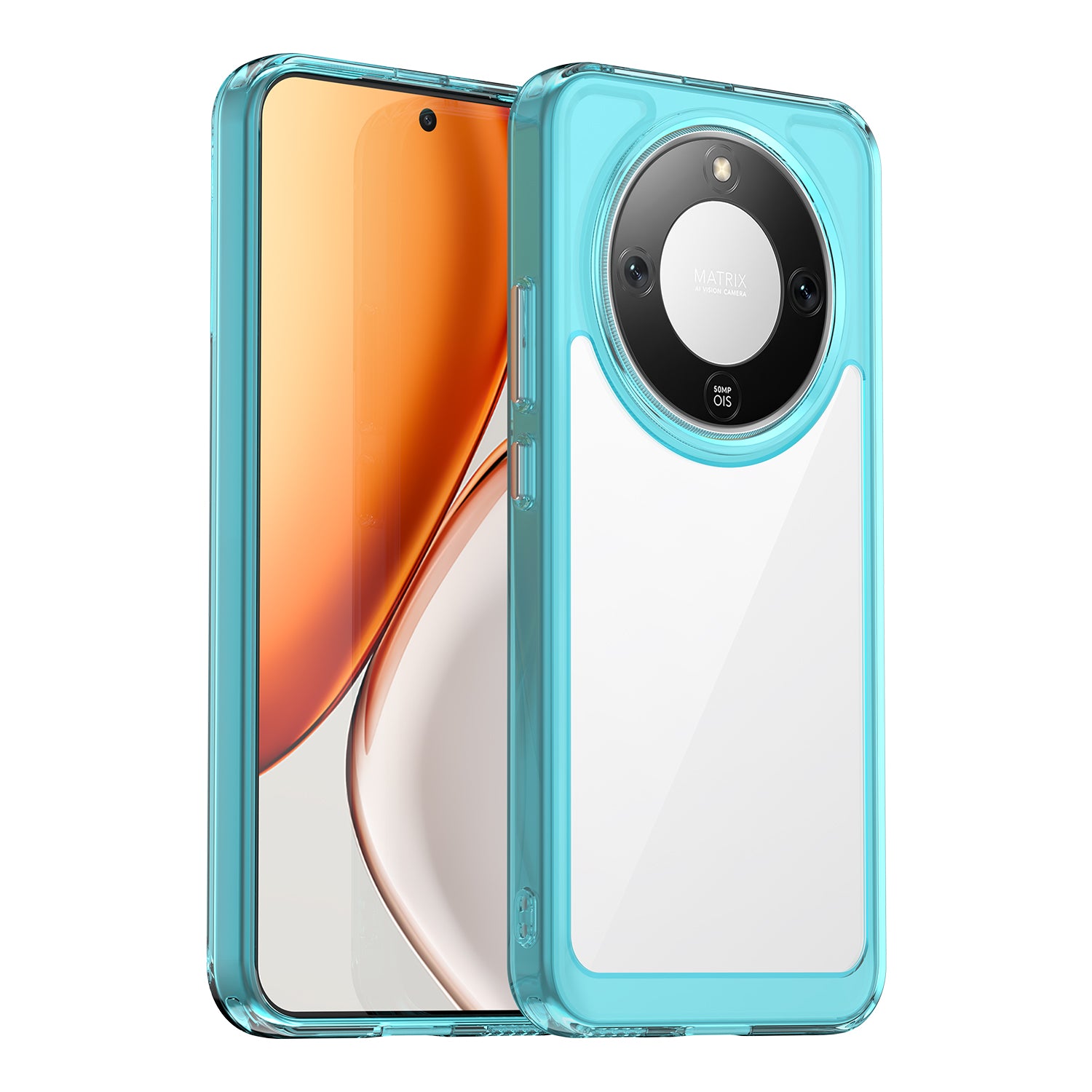 Honor X9d 5G Soft TPU Bumper Shockproof Cover Case [Clear Blue]