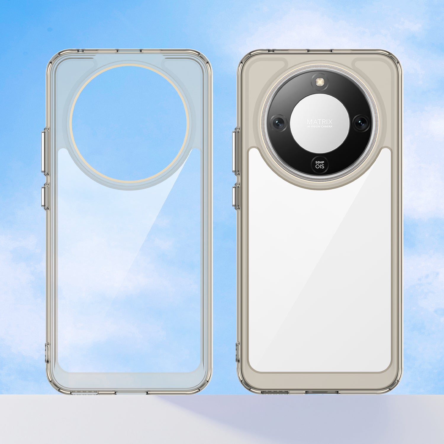 Honor X9d 5G Soft TPU Bumper Shockproof Cover Case [Clear Grey]