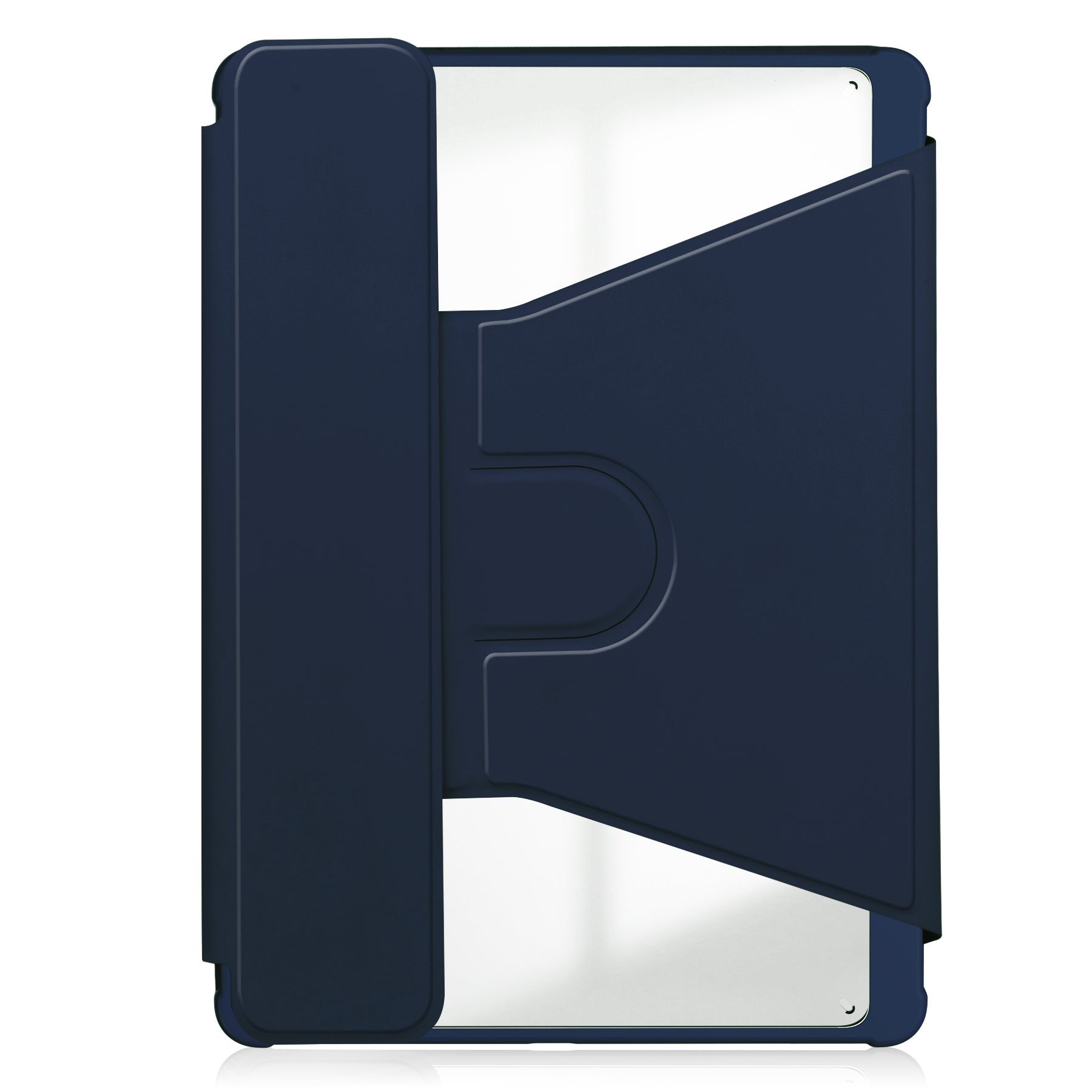 360° Rotating Keyboard Case for iPad Pro 11 (M4 2024 / M5 2025) – Detachable Keyboard with Pencil Holder [Navy]