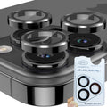 iPhone 13 Pro / Pro Max Eagle Eye AR+AF Lens Protector with Removal Tool [Black] - Black