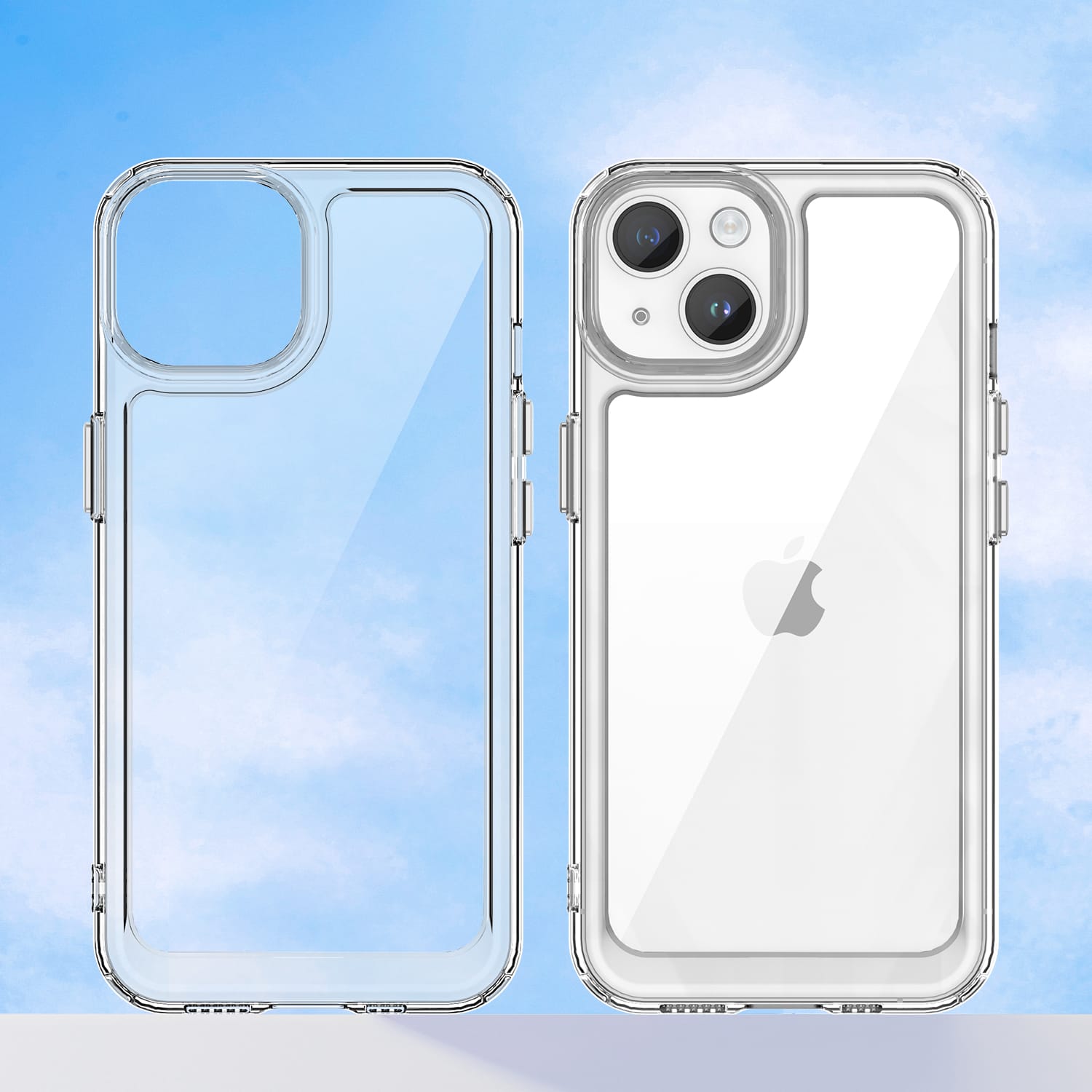 Apple iPhone 14 Plus Soft TPU Bumper Case [Clear]