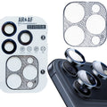 iPhone 14 Pro/ProMax 15 Pro/ProMax AR+AF Lens Protector + Ultra-Thin Camera Island Film - Titanium Blue - Titanium Blue