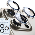 iPhone 14 Pro / Pro Max Eagle Eye AR+AF Lens Protector with Removal Tool [Titanium Grey] - Titanium Grey