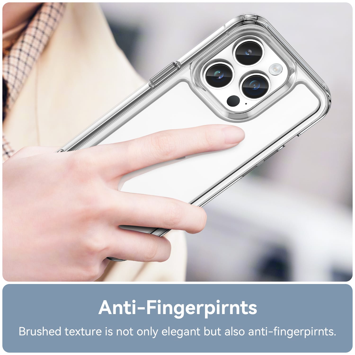 Apple iPhone 14 Pro Max Soft TPU Bumper Case [Clear]
