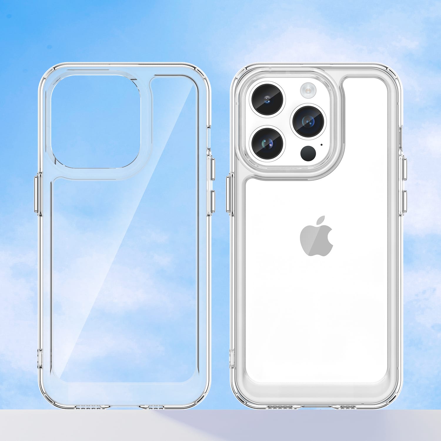 Apple iPhone 14 Pro Max Soft TPU Bumper Case [Clear]