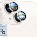 iPhone 15 / 15+ Eagle Eye AR+AF Camera Lens Protector with Removal Tool [Titanium Grey] - Titanium Grey