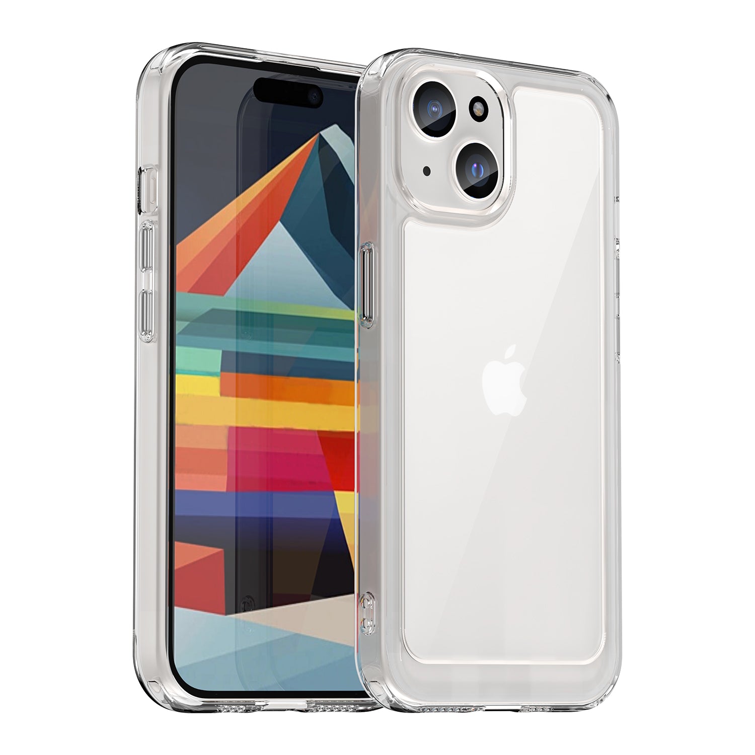 Apple iPhone 15 Soft TPU Bumper Case [Clear]