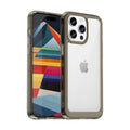 Apple iPhone 15 Pro Max Soft TPU Bumper Case [Clear Grey] - Clear Grey