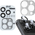 iPhone 16 Pro / Pro Max Eagle Eye AR+AF Lens Protector + Ultra-Thin Camera Island Film - Black - Black