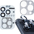 iPhone 16 Pro / Pro Max AR+AF Lens Protector + Ultra-Thin Camera Island Film - Titanium Blue - Titanium Blue